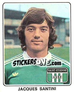 Sticker Jacques Santini - Football France 1977-1978 n. 337 - Panini