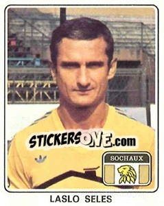 Sticker Laslo Seles - Football France 1977-1978 n. 348 - Panini
