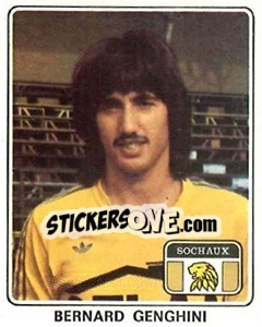 Sticker Bernard Genghini - Football France 1977-1978 n. 354 - Panini