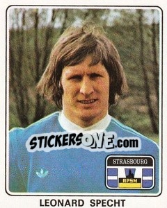 Sticker Leonard Specht - Football France 1977-1978 n. 365 - Panini