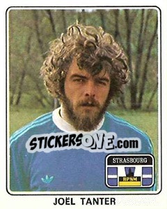 Sticker Joel Tanter - Football France 1977-1978 n. 377 - Panini