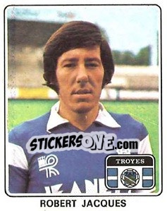 Sticker Robert Jacques - Football France 1977-1978 n. 383 - Panini