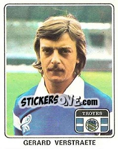 Figurina Gerard Verstraete - Football France 1977-1978 n. 388 - Panini