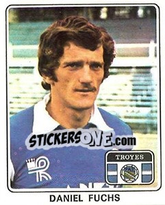 Cromo Daniel Fuchs - Football France 1977-1978 n. 390 - Panini