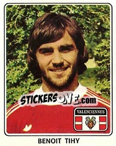 Sticker Benoit Tihy - Football France 1977-1978 n. 404 - Panini