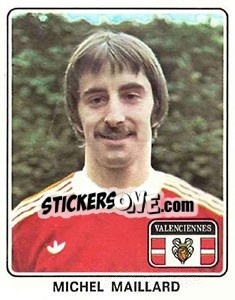 Cromo Michel Maillard - Football France 1977-1978 n. 411 - Panini