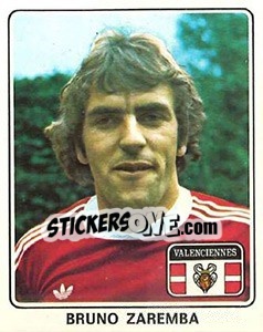 Cromo Bruno Zaremba - Football France 1977-1978 n. 414 - Panini