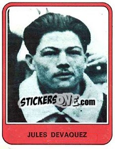 Sticker Jules Devaquez - Football France 1977-1978 n. 415 - Panini