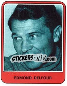 Sticker Edmond Delfour - Football France 1977-1978 n. 419 - Panini