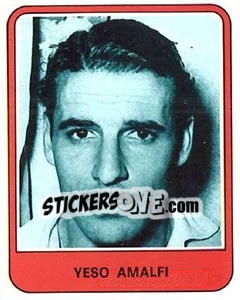 Sticker Yeso Amalfi - Football France 1977-1978 n. 427 - Panini
