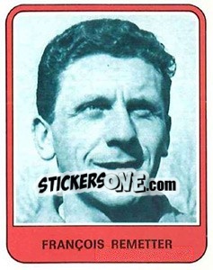Sticker Francois Remetter - Football France 1977-1978 n. 428 - Panini