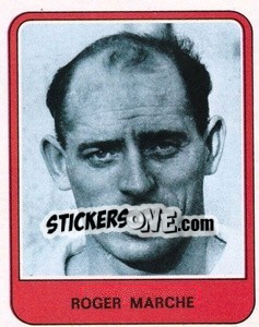 Sticker Roger Marche - Football France 1977-1978 n. 433 - Panini