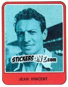 Sticker Jean Vincent - Football France 1977-1978 n. 436 - Panini