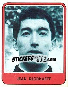 Sticker Jean Djorkaeff - Football France 1977-1978 n. 442 - Panini