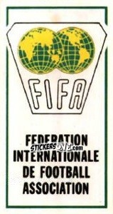 Sticker Badge (FIFA) - Football France 1976-1977 n. 1 - Panini