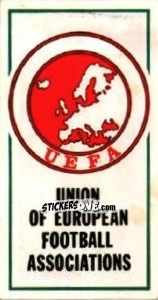Sticker Badge (UEFA) - Football France 1976-1977 n. 2 - Panini