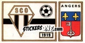 Sticker Badge - Football France 1976-1977 n. 7 - Panini