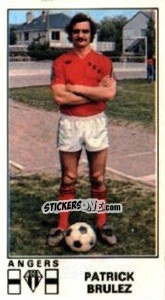 Sticker Patrick Brulez - Football France 1976-1977 - Panini