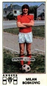 Sticker Milan Boskovic - Football France 1976-1977 - Panini