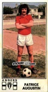 Sticker Patrice Augustin - Football France 1976-1977 n. 19 - Panini