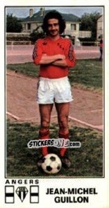 Sticker Jean-Michel Guillon - Football France 1976-1977 n. 22 - Panini