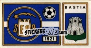 Sticker Badge - Football France 1976-1977 n. 24 - Panini