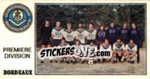 Sticker Team - Football France 1976-1977 - Panini