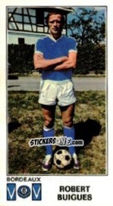 Sticker Robert Buigues - Football France 1976-1977 - Panini