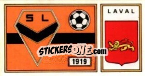 Figurina Badge - Football France 1976-1977 n. 58 - Panini