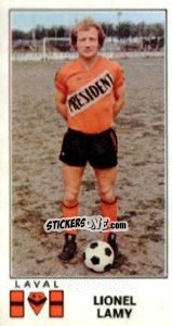 Sticker Lionel Lamy - Football France 1976-1977 n. 63 - Panini
