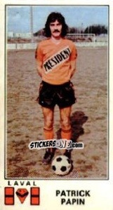 Cromo Patrick Papin - Football France 1976-1977 n. 64 - Panini