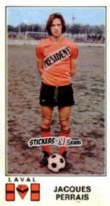 Figurina Jacques Perrais - Football France 1976-1977 - Panini