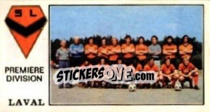 Sticker Team - Football France 1976-1977 - Panini