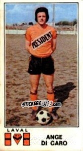 Figurina Ange Di Caro - Football France 1976-1977 n. 71 - Panini