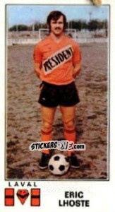 Sticker Eric Lhoste - Football France 1976-1977 n. 73 - Panini