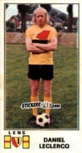 Sticker Daniel Leclercq - Football France 1976-1977 n. 79 - Panini