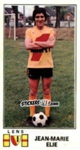 Cromo Jean-Marie Elie - Football France 1976-1977 - Panini