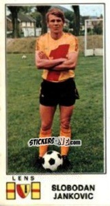 Sticker Slobodan Jankovic - Football France 1976-1977 n. 88 - Panini