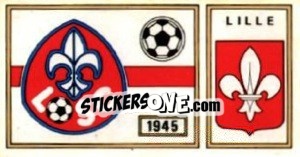 Sticker Badge - Football France 1976-1977 n. 92 - Panini