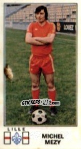 Sticker Michel Mezy - Football France 1976-1977 - Panini