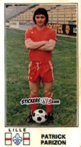 Cromo Patrick Parizon - Football France 1976-1977 n. 108 - Panini