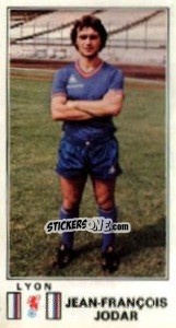 Sticker Jean-Francois Jodar - Football France 1976-1977 - Panini