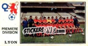 Sticker Team - Football France 1976-1977 n. 117 - Panini
