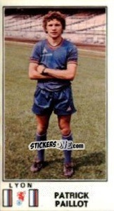 Sticker Patrick Paillot - Football France 1976-1977 - Panini
