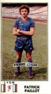 Figurina Patrick Paillot - Football France 1976-1977 - Panini