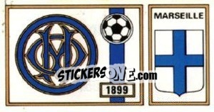 Sticker Badge - Football France 1976-1977 n. 126 - Panini