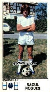 Sticker Raoul Nogues - Football France 1976-1977 - Panini