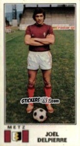 Sticker Joel Delpierre - Football France 1976-1977 n. 147 - Panini