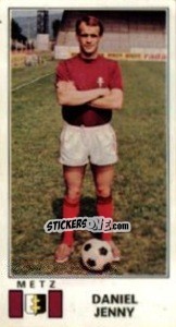 Cromo Daniel Jenny - Football France 1976-1977 n. 149 - Panini