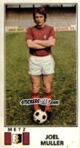 Sticker Joel Muller - Football France 1976-1977 n. 150 - Panini